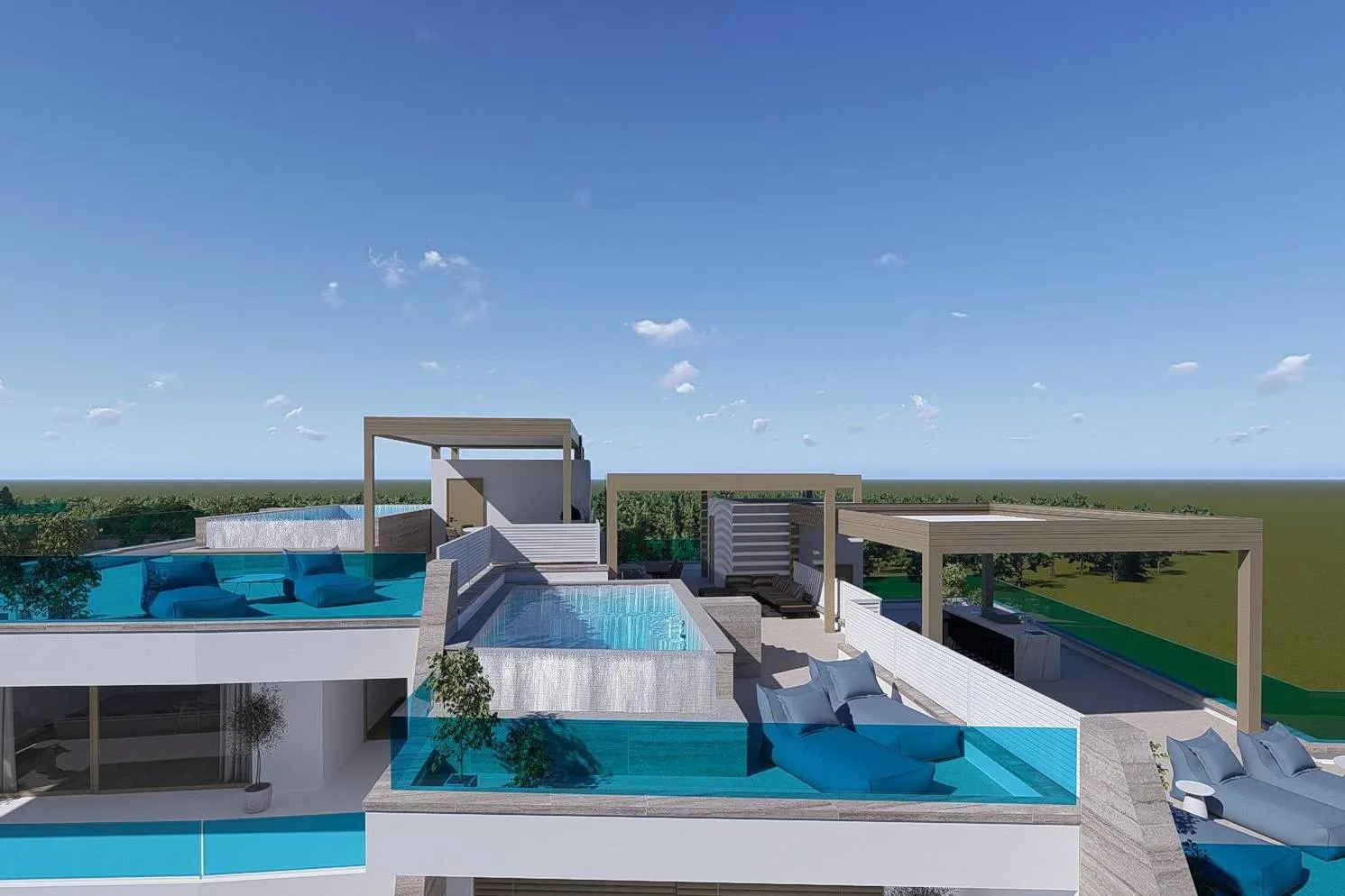 Grebaštica, Šibenik, Seafront Penthouse with a Private Pool – Photo 2