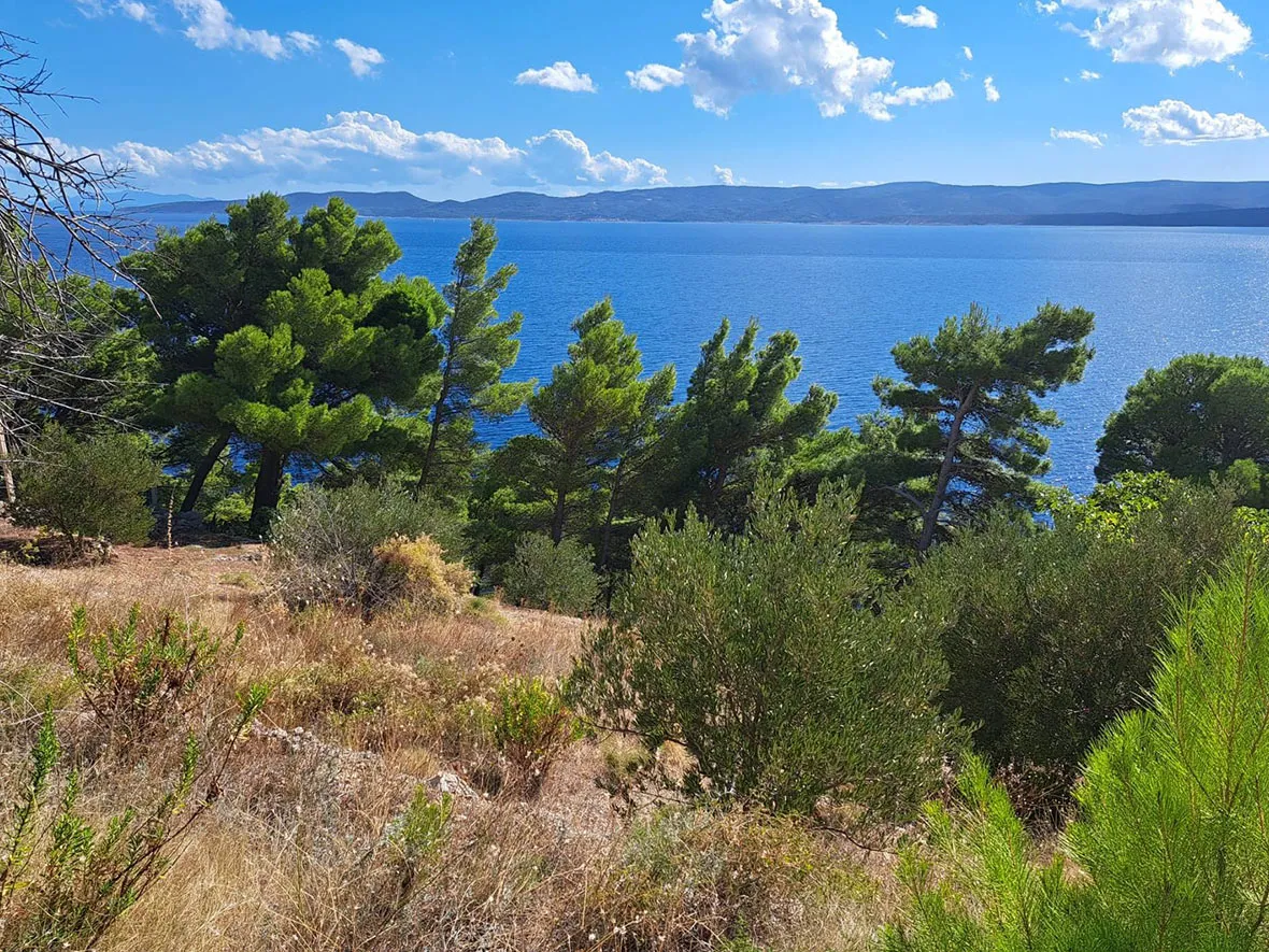 Marušići, Omiš, Seafront Plot