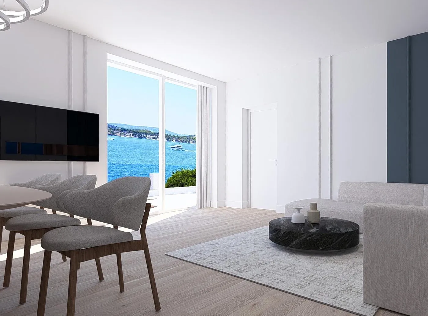 Šibenik, Modern Penthouse at Adriatic Sea Front – Photo 3