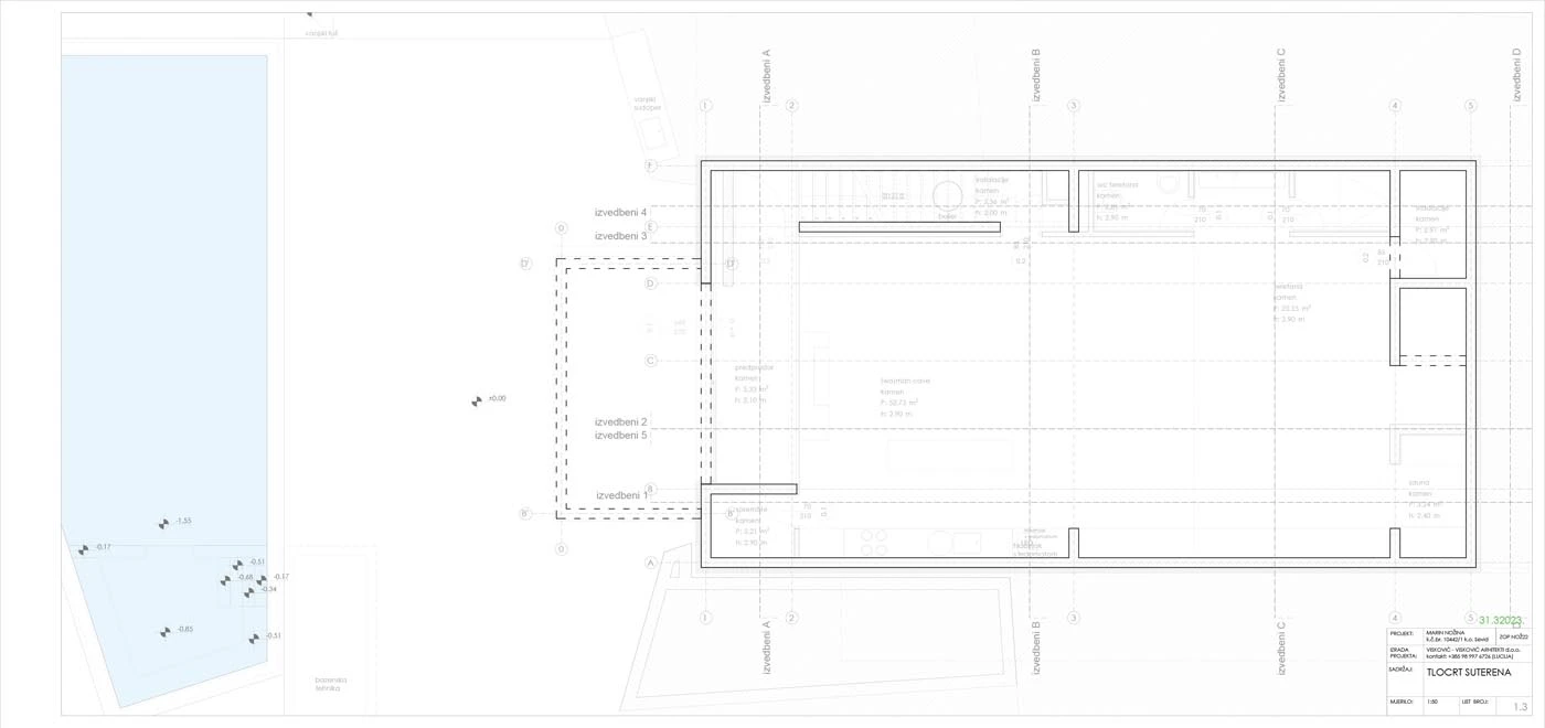 Ražanj, Villa Plancus, Adriatic Luxury Gem – Basement