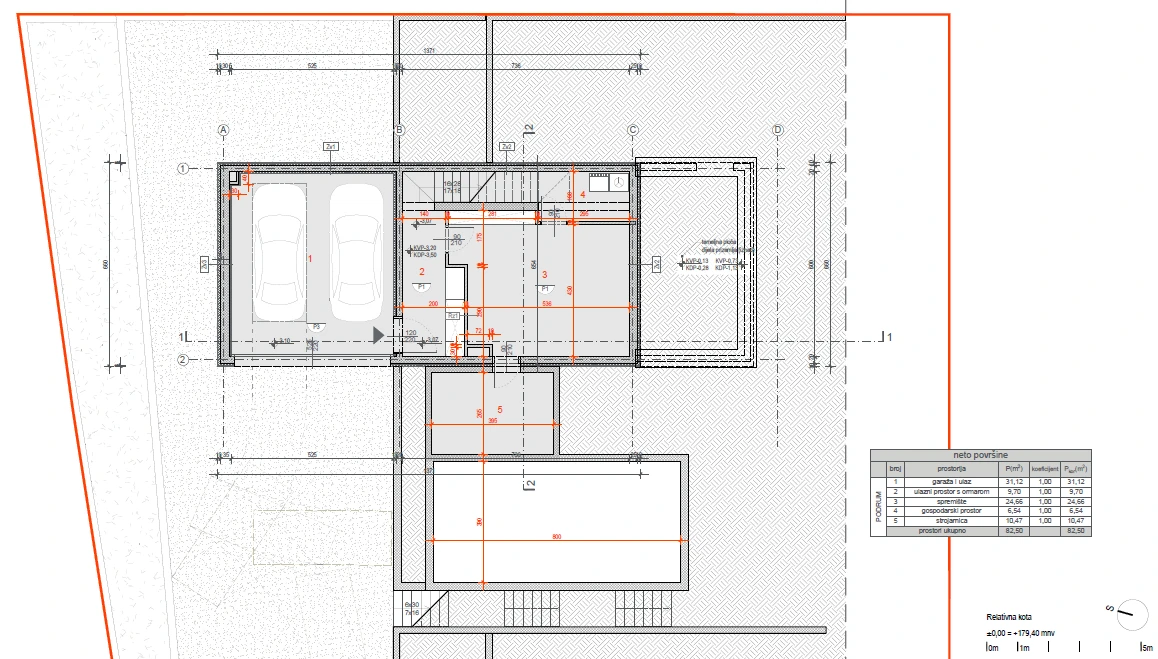 Klis, Luxury Villa with Wellness and Outdoor Pool – Layout 1