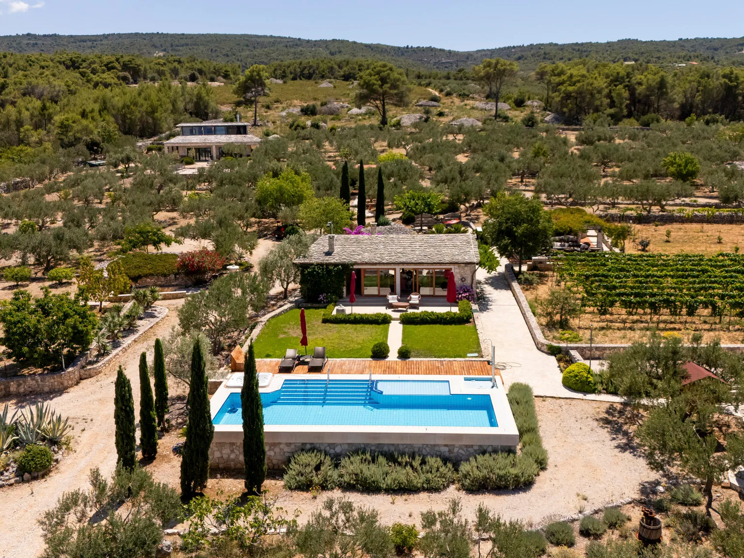 Unique Self Sustainable Agricultural Estate In Supetar, Island Brač